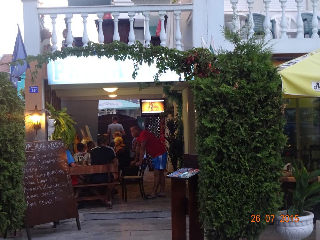 Prima Vera Hotel Primorsko Dış mekan fotoğraf